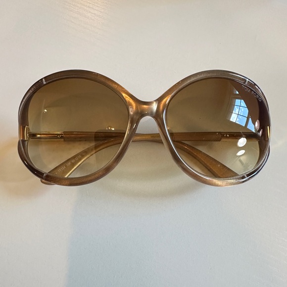 Tom Ford TF124 Light Brown Sunglasses - Picture 1 of 5